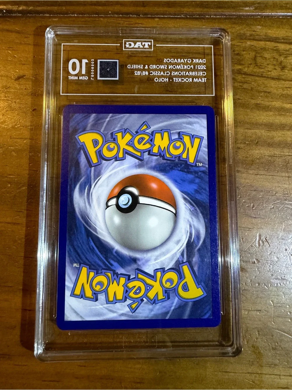 Pokemon Graded Tag 10 Dark Gyarados 8/82 Team Rocket